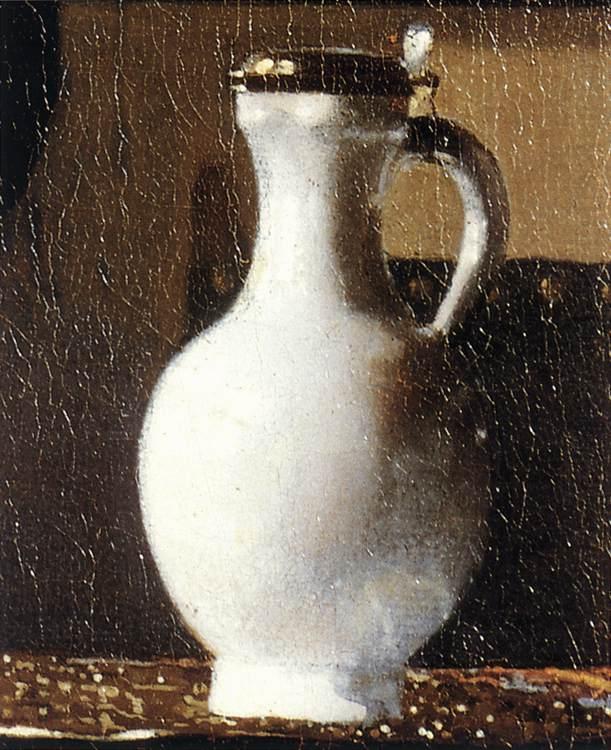 VERMEER VAN DELFT, Jan A Lady at the Virginals with a Gentleman (detail) qwr china oil painting image